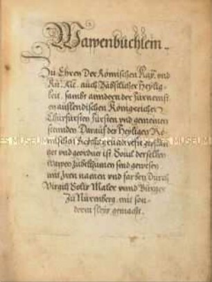 Wappenbüchlein
