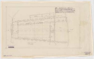 Haus des Rundfunks, Berlin-Charlottenburg: Saal 3, Grundriss EG 1:100