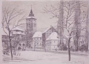 Ansichten von Pilsen 1956