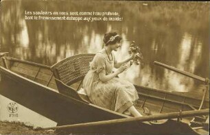 Les souvenirs en nous sont comme l'eau profonde, [...]
