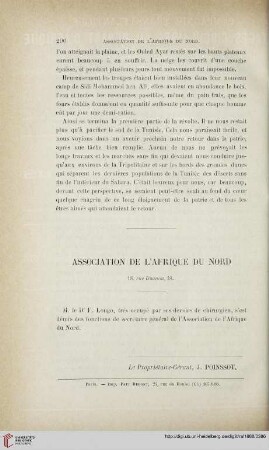 Association de l'Afrique du Nord