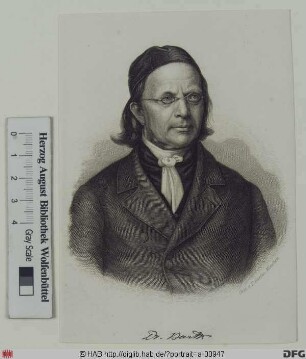 Bildnis Christian Gottlob Barth
