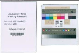 Entnazifizierung Heinrich Ostwald , geb. 30.04.1898 (Gastwirt)