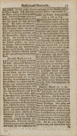 Epistel am Sonnt. Septuagesima, 1 Cor. 9. und 10. Cap.