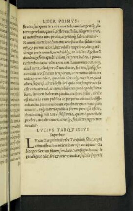 Lucius Tarquinius Superbus.