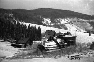 Feldberg: Hotel Feldberger Hof; von oben