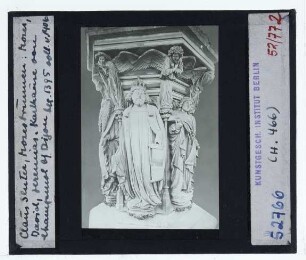 Sluter, Mosesbrunnen : Moses, David, Jeremias