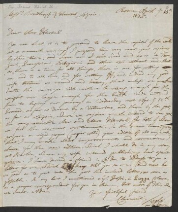 Brief an Gottfried Christoph Härtel ; 13.04.1805