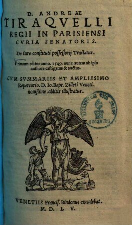 De jure constituti possessorii tractatus