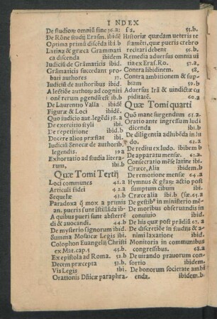Quae Tomi quarti