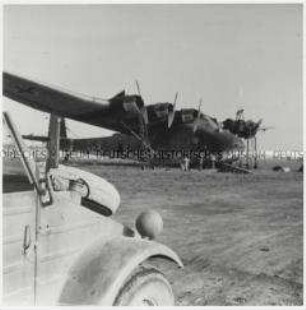 Wartung der Flugzeuge