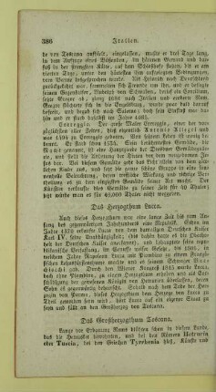 Das Herzogthum Lucca