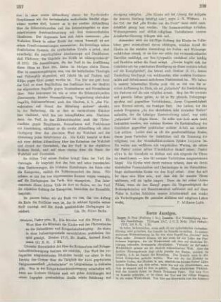 237-238 [Rezension] Greiner, M., Dir Kirche vor die Front. Ein Wort über die Mitarbeit der Kirche des Pfarrerstandes an der Heimstätten- und Kriegerheimbewegung. An einem in einer Industriegemeinde verwirklichten praktischen Beispiel gezeigt