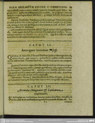 Caput LII. Accurata Magorum & Larniarum examinatio