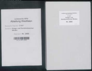 Register der Burgfestdienste im Amte Sparrenberg