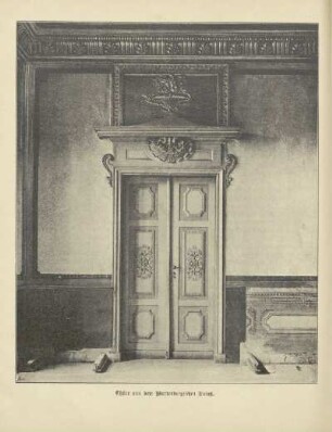 Thüre aus dem Wartenbergischen Palast