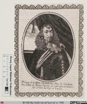 Bildnis Philippe de La Mothe-Houdancourt, duc de Cardone