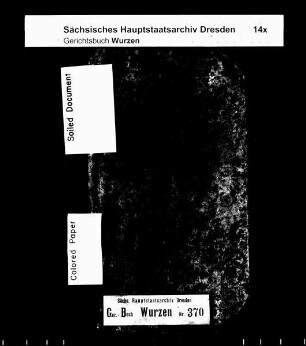 Verzichts- und Quittungsbuch, Bd. 3