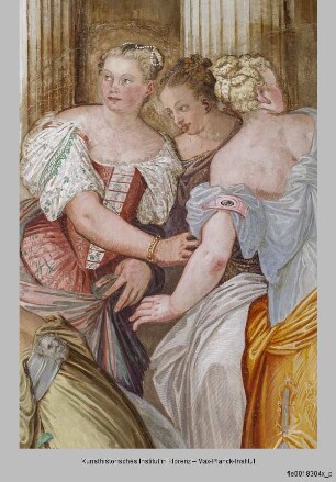 Villa Porto Colleoni; Salone del camino : Massinissa und Sophonisbe