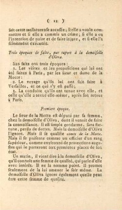 Premiere époque