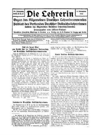 Verein Berliner Volksschullehrerinnen