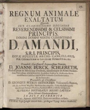 Regnum Animale Exaltatum