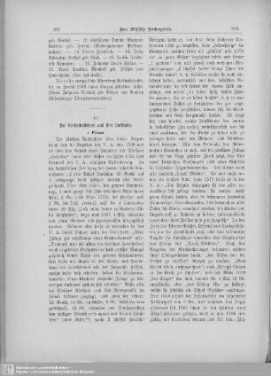 VI. Die Kirchschullehrer und ihre Vorläufer