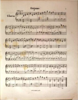 Drey kleine latein. Messen : für Sopran, Tenor u. Baß, (Solo & Chor) ; mit Begl. d. Orgel ; op. 14. 1, in F