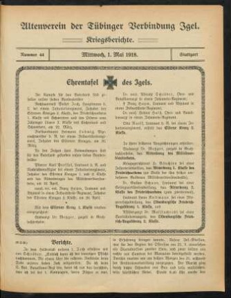 1-14, Nr. 44, 01.05.1918