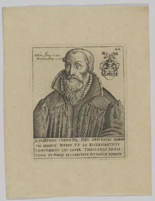 Bildnis des Martinus Chemnitius