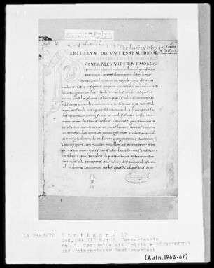 Eusebius Caesariensis, Historia Ecclesiastica — Initiale P (eritorum dicunt), Folio 1recto