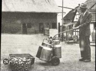 Mechanisierte Hofarbeiten