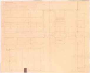 Villa von der Heydt, Berlin-Tiergarten Umbau: Innenraum: Grundriss, Wandansicht