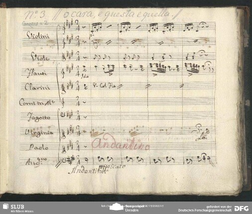 Canzone a due: "La fiamma innocente"