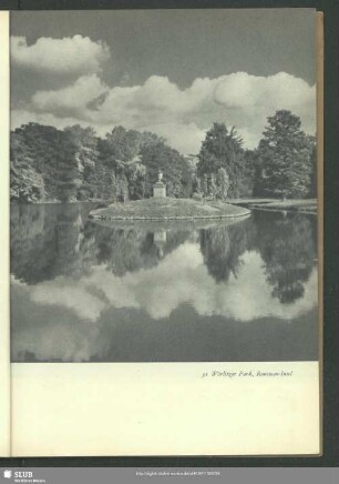 Wörlitzer Park, Rousseau-Insel