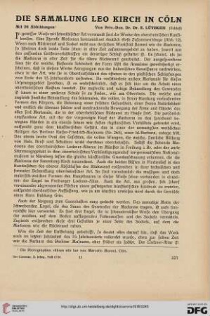 10: Die Sammlung Leo Kirch in Cöln, [2]
