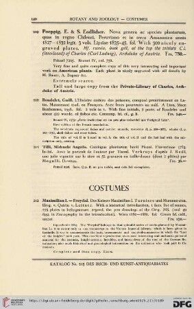 Costumes (No. 212 - 215)