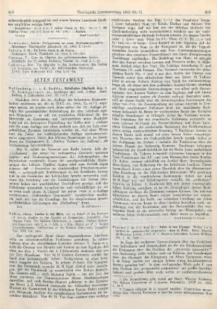 917 [Rezension] Hollenberg, Johannes, Hebräisches Schulbuch