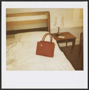 Barbara Siebecks Handtasche im Bellevue Palace in Bern