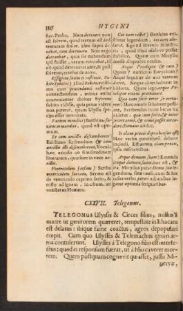 CXXVII. Telegonus.