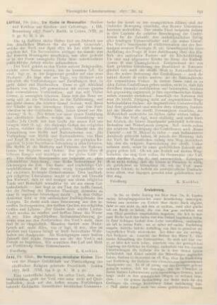 649-650 [Rezension] Joss, Glieb., Die Vereinigung christlicher Kirchen