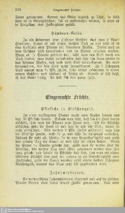 Eingemachte Früchte