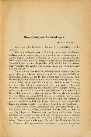 Der Psychotherapeut Für Aerzte geschrieben und mit biologisch-psychologischen Vorbemerkungen versehen von Heinrich Stadelmann