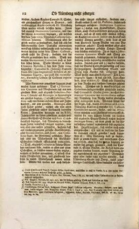 Kurtze und best-gegründete, auch zu mehrer Erläuterung der Teutschen Staats- und Reichs-Geschichte dienende Gedancken über das Alterthum und den Anfang der Unmittelbarkeit der Reichs-Freyen-Stadt Nürnberg