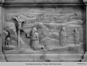 Altar des heiligen Hieronymus : Altarretabel mit dem heiligen Hieronymus : Szenen aus dem Leben des heiligen Hieronymus