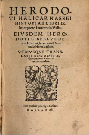 Herodoti Halicarnassei Historiae Libri IX.