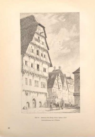 Bild 44 Amtshaus des Heilig-Geist-Spitals 1864
