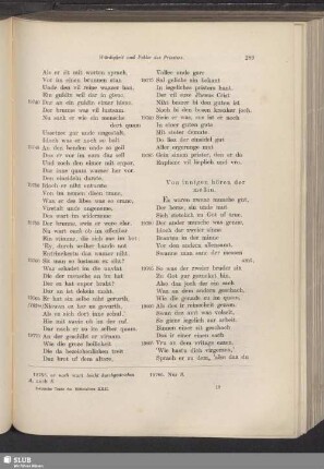 Von innigen hören der meßin