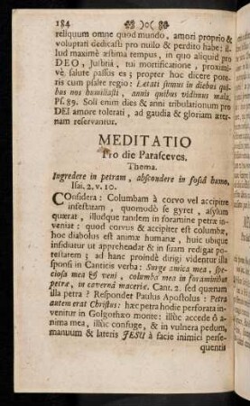 184-194, Meditatio Pro die Parasceves; ...