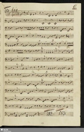 181. Aria: Ha un bel labbro vezzoso vermiglio / Piccinni, N.